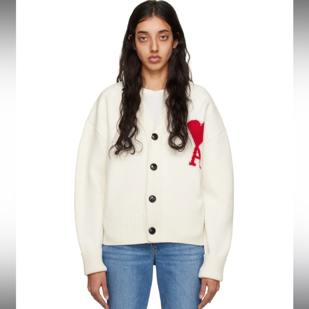 AMI ALEXANDRE MATTIUSSI
Off-White Ami de Cœur Cardigan